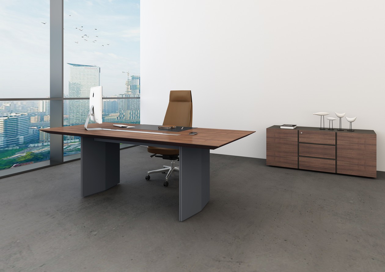 办公桌|时尚大班桌|办公家具|大班台/配套系列