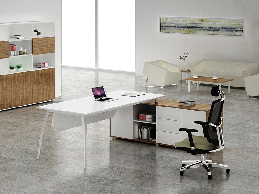 办公桌|时尚大班桌|办公家具|LEUVEN鲁汶