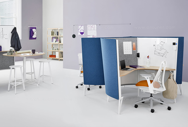 展望遮挡式个人办公台、HY-A2195-1产品详情|时尚大班桌|办公桌|办公家具
