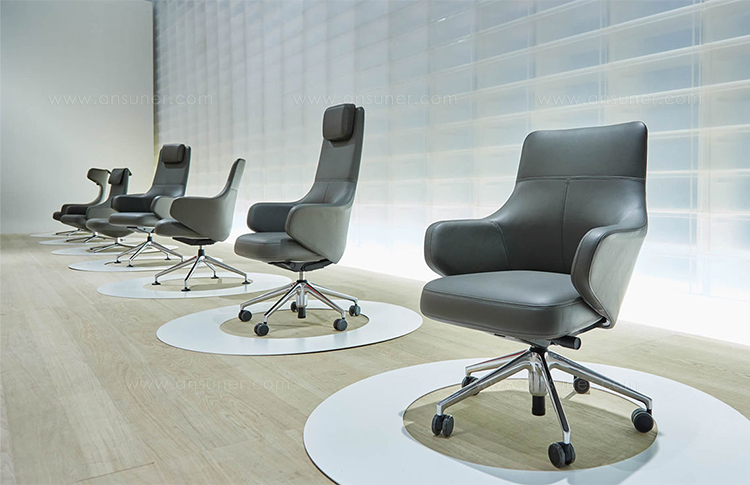 Grand 中班椅、HY-A1501-1产品详情|现代真皮会议椅|办公椅|办公家具
