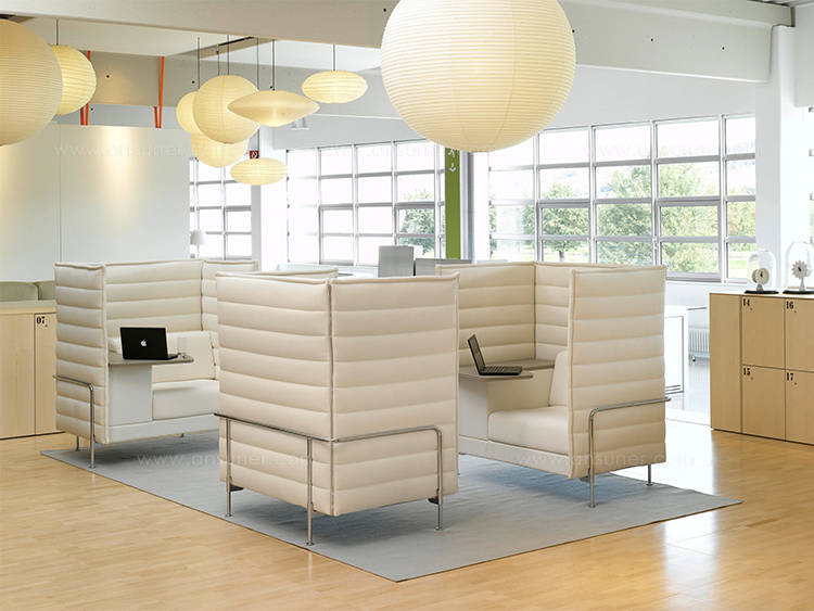 Alcove 卡位沙发、HY-A1507-7产品详情|洽谈屋|会议桌|办公家具