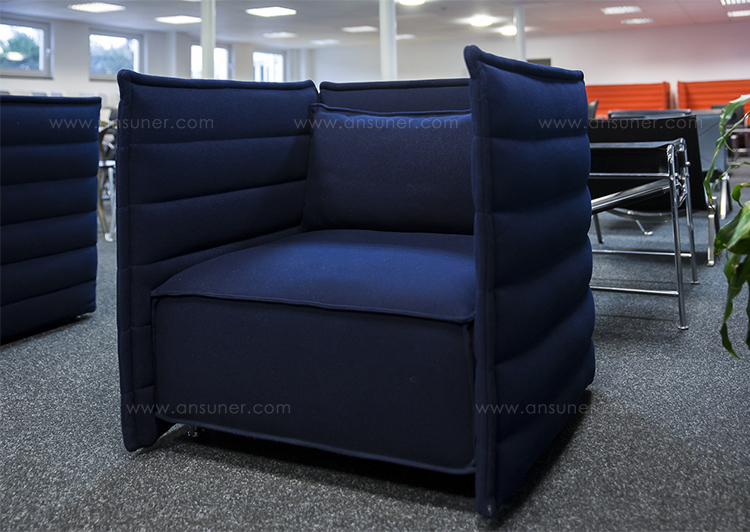 alcove 矮背扶手椅、HY-A1507产品详情|布面沙发|办公沙发|办公家具