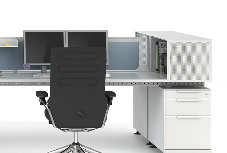 Ad Hoc 桌面组合办公台、HY-A1587产品详情|办公屏风系统|办公屏风|办公家具