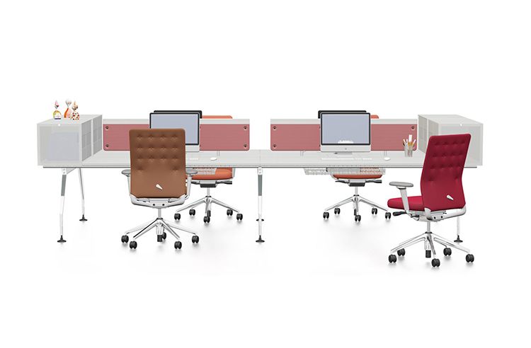 Ad Hoc 桌面组合办公台、HY-A1587产品详情|办公屏风系统|办公屏风|办公家具