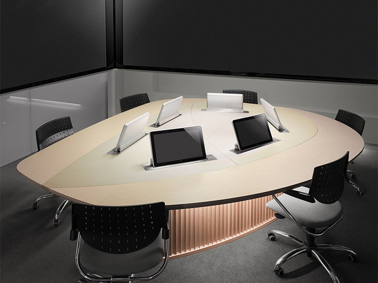Almond会议台、HY-A1701-4产品详情|会议条桌|会议桌|办公家具