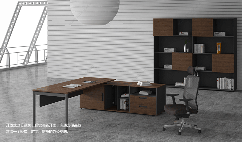 Green格瑞、HY-B3019产品详情|时尚大班桌|办公桌|办公家具