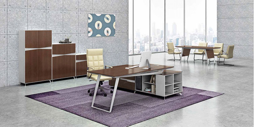 时尚大班台、HY-B3020产品详情|时尚大班桌|办公桌|办公家具