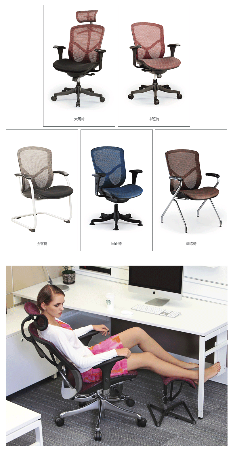 金尊、HY-E1024产品详情|网布职员椅|办公椅|办公家具