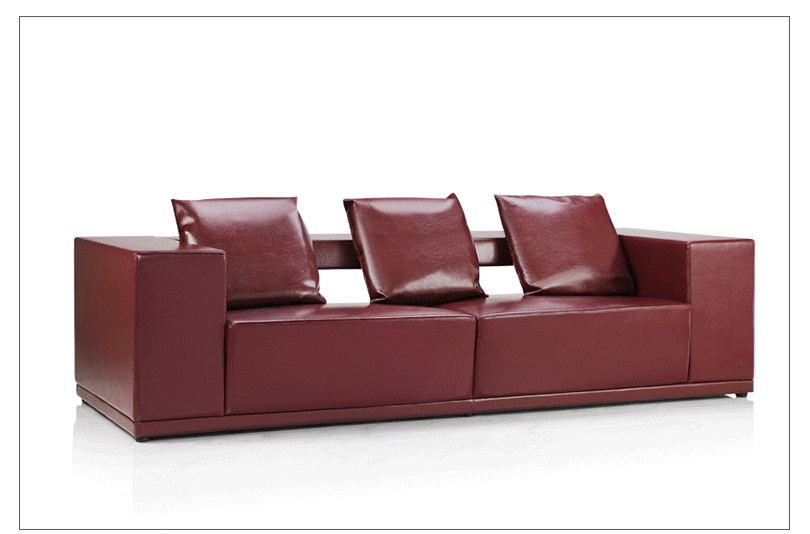 现代真皮沙发、HY-F1006产品详情|现代真皮沙发|办公沙发|办公家具